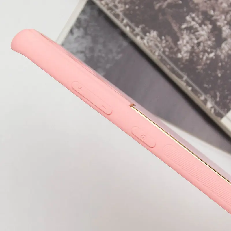 Шкіряний чохол Xshield для Samsung Galaxy S21 Ultra Рожевий / Pink - фото 4