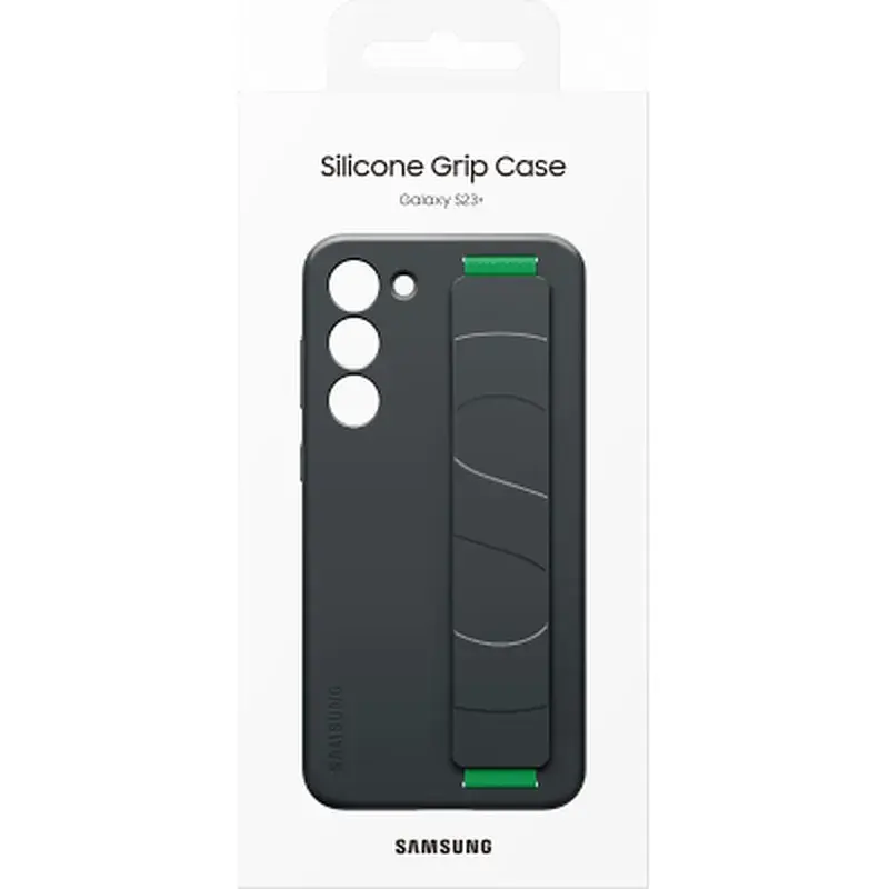 Чохол до мобільного телефона Samsung Galaxy S23 Plus Silicone Grip Case Black (EF-GS916TBEGRU) - фото 5