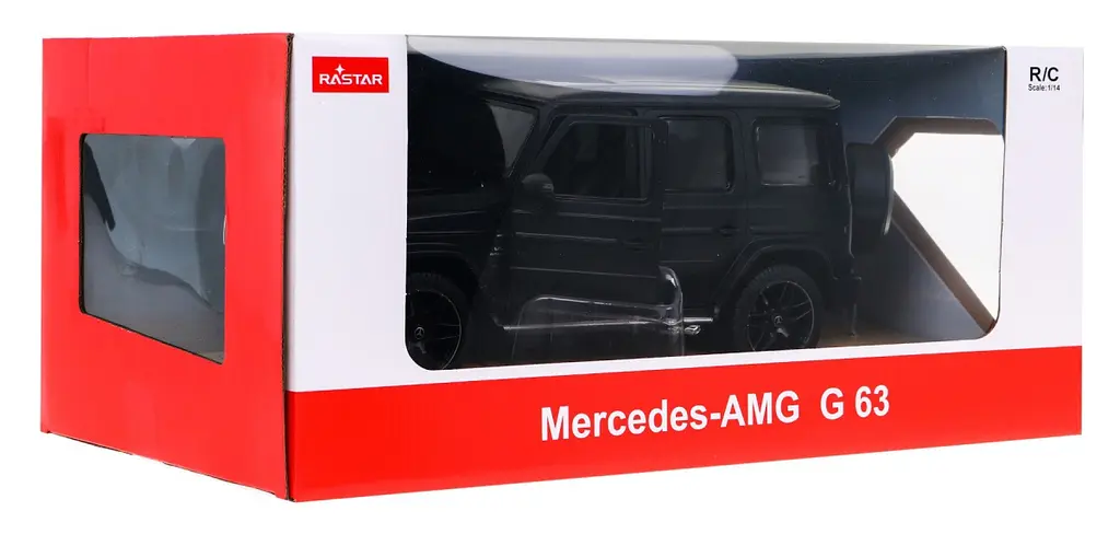 Машинка Mercedes-AMG G63 черный RASTAR модель 1:14 Автомобиль на дистанционном управлении + пульт 2,4 ГГц - фото 8