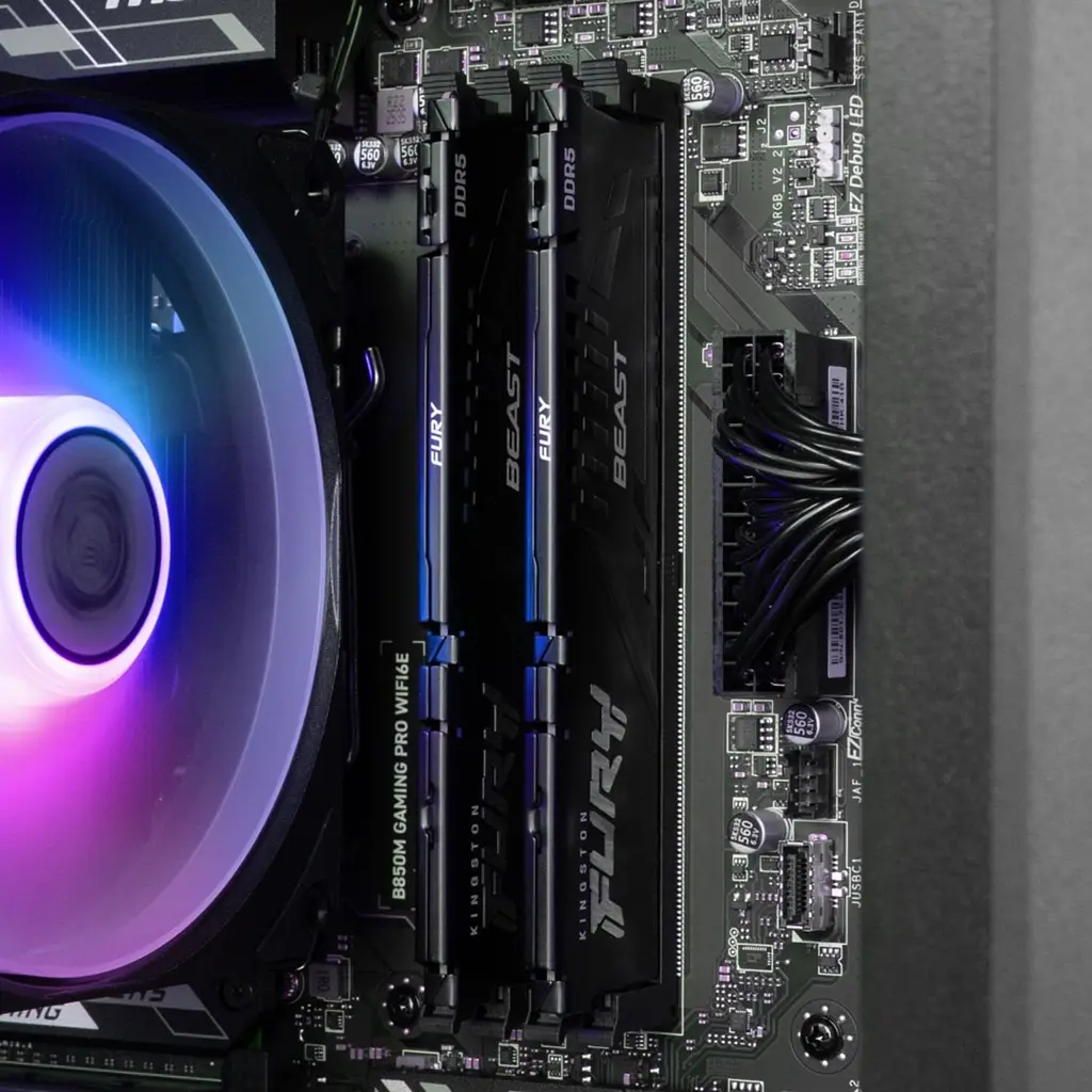 Комп'ютер Dragon Lucky Shadow Powered_by MSI (RTX 5070 TI+R7 7700) Black / AMD Ryzen 7 7700 (3.8-5.3), 8 ядер / NVIDIA GeForce RTX 5070 Ti / 32 ГБ (DDR5) / 1024 ГБ (SSD) - фото 5