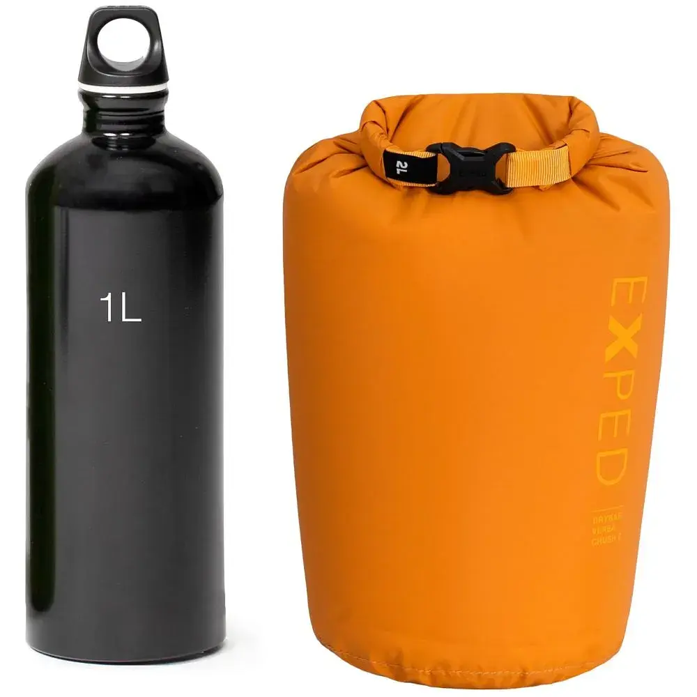 Гермомешок Exped Drybag Versa Crush 2 оранжевый - фото 2
