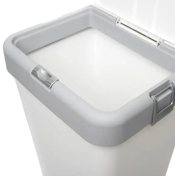 Кошик для білизни Motek білий 40 л (MT-08) - фото 4