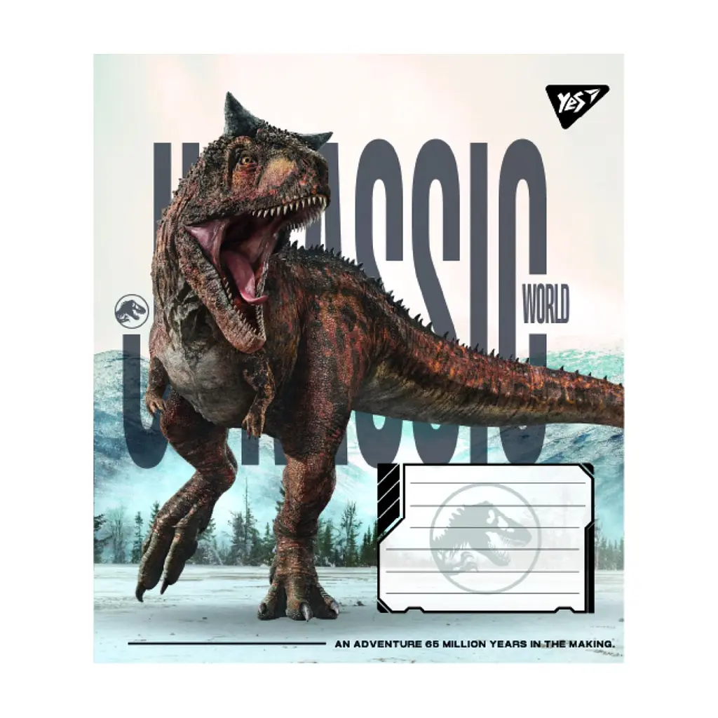 Зошит Yes JURASSIC WORLD ALIVE А5 48 аркушів лінія (767687), в асортименті - фото 6