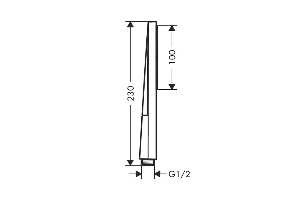 Ручний душ Hansgrohe Pulsify E 1jet EcoSmart brushed bronze 24320140 - фото 6