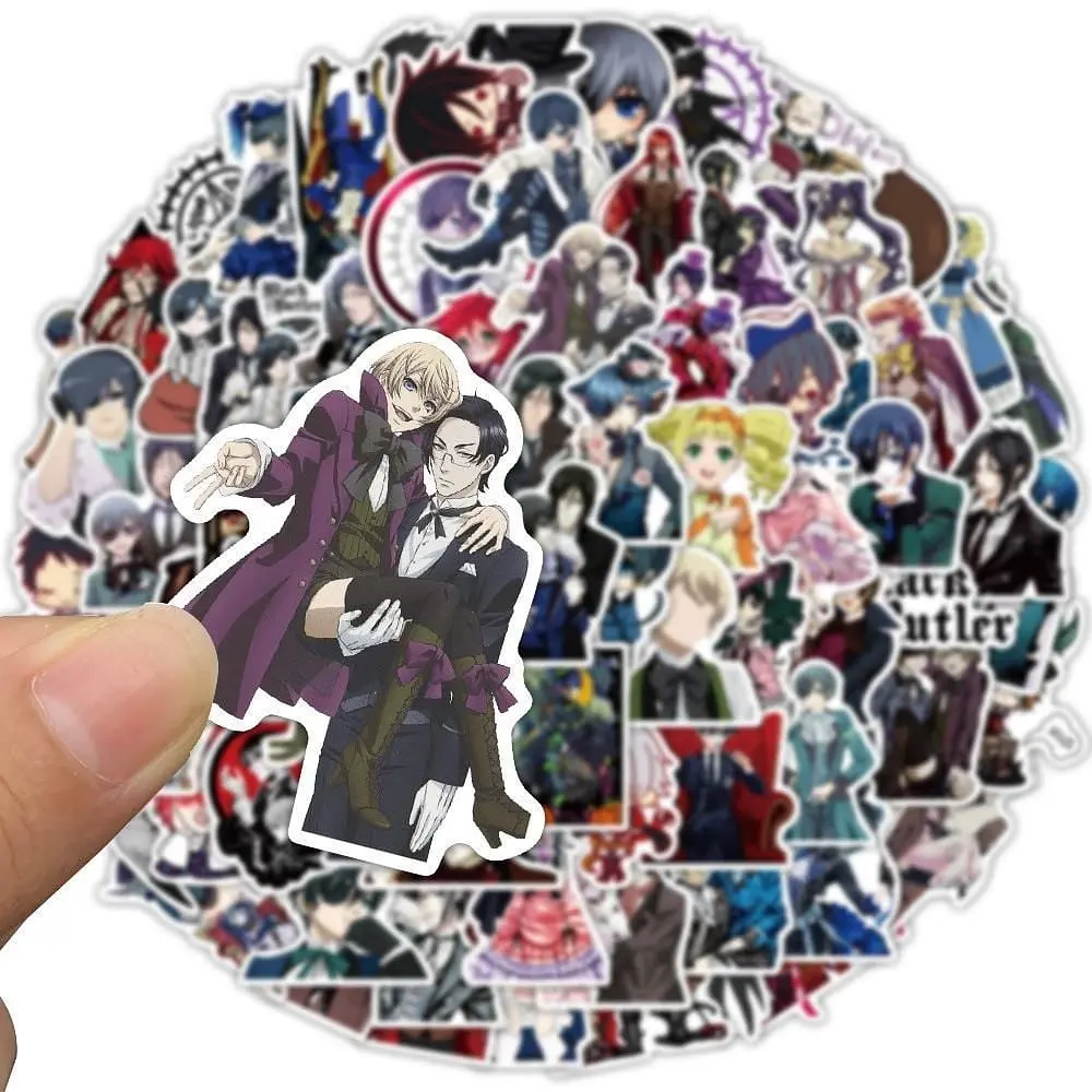 Стикерпак GeekLand Black Butler 100 штук - фото 5