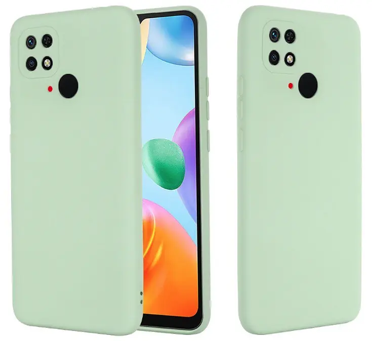 Чохол Square Full Camera Case для Xiaomi Redmi 10C (Green) [72361] - фото 2