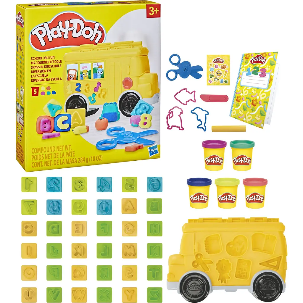 Набор для творчества с массой для лепки Hasbro Play-doh Веселый школьный день (G1641) - фото 3