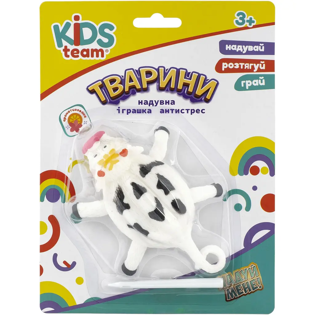 Іграшка-антистрес Kids Team Antistress Тварини Корова (CKS-10234C) - фото 3