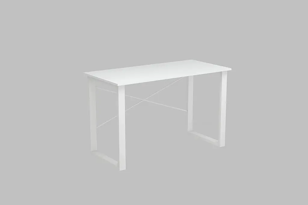 Письменный стол Ferrum-decor Драйв 750x1000x700 Белый металл ДСП Белое 16 мм (FRD-103164) - фото 5