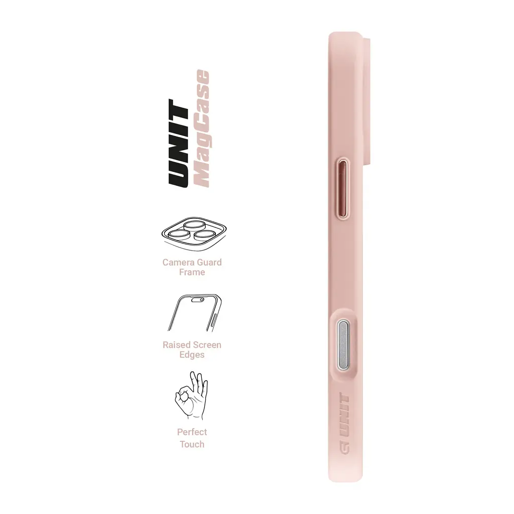 Чохол ArmorStandart Unit-C MagCase для Apple iPhone 17 Pro Max Pale Pink - фото 3