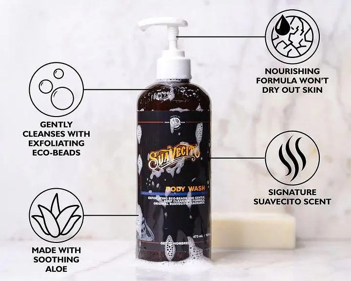 Гель для душу Suavecito Men's Body Wash 473 мл - фото 3
