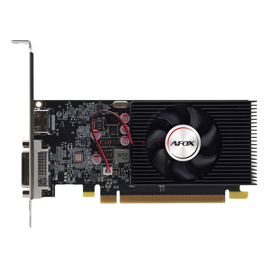 Відеокарта Afox GT 1030 4GB (AF1030-4096D4L2) (GDDR4, 64 bit, PCI-E 3.0 x16)
