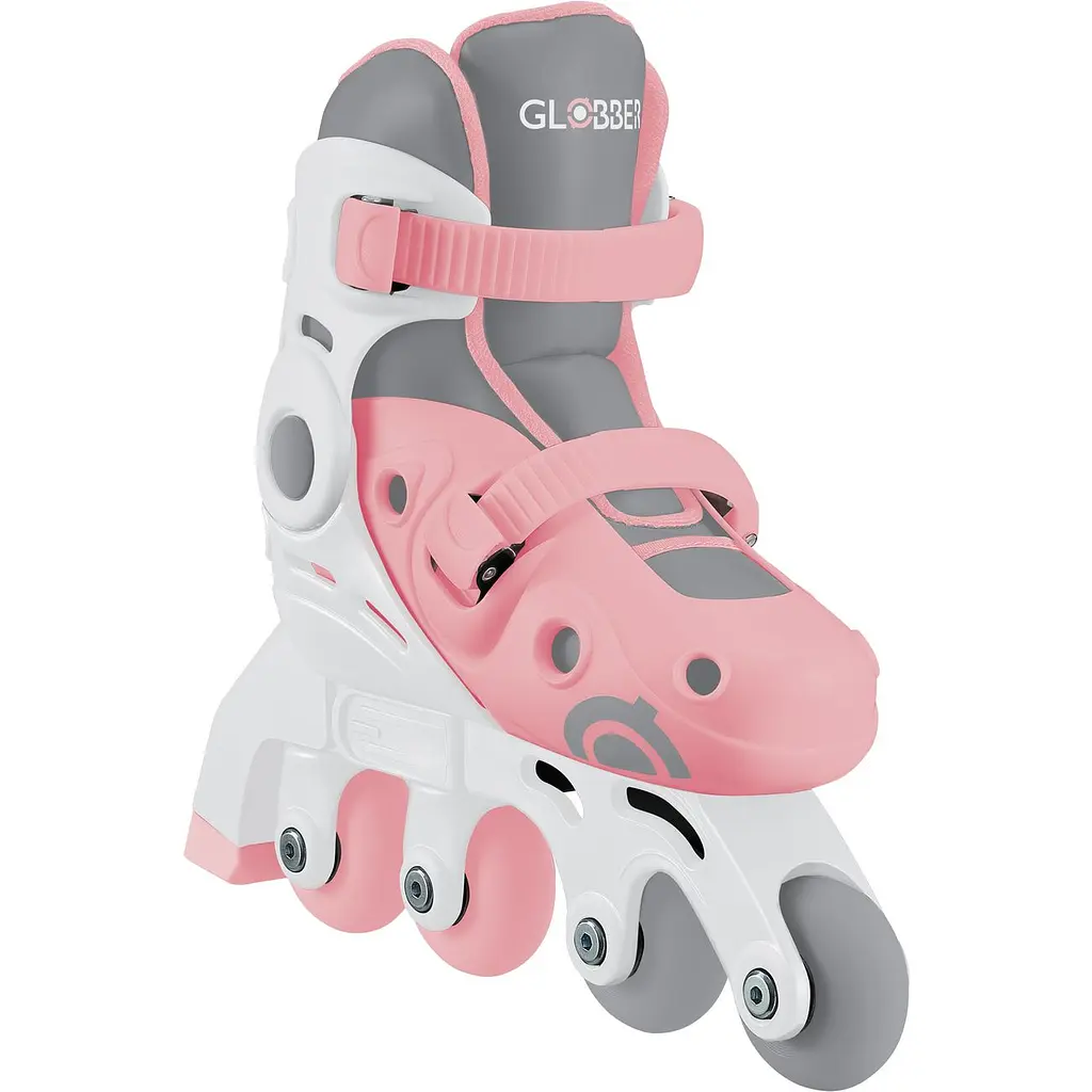 Роликові ковзани Globber Learning Skates 2 в 1 р.30-33 пастельно-рожеві (783-210) - фото 3