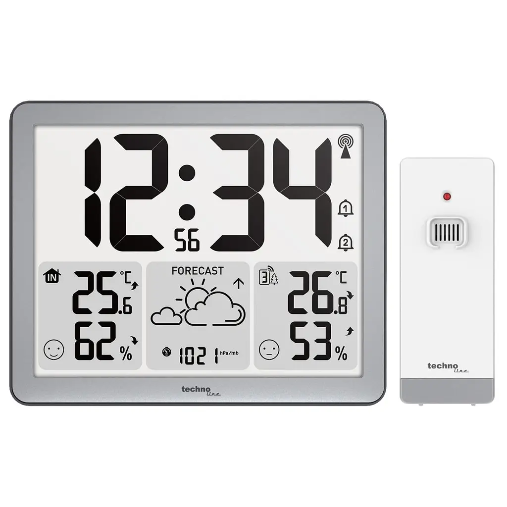 Метеостанція Technoline WS6780 Silver (WS6780)
