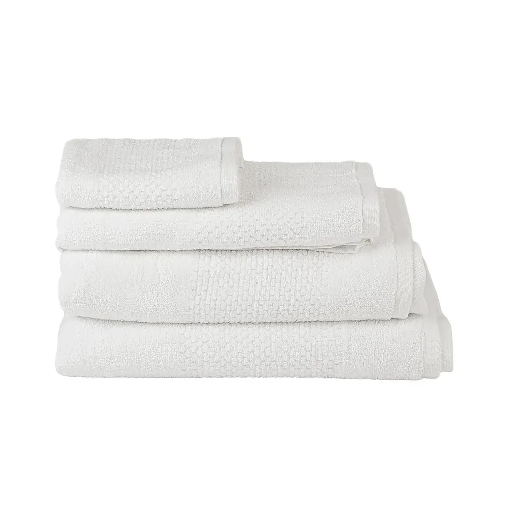 Рушник МВМ My Home Бриз 90х150 см XL білий (BT-04 XL WHITE)