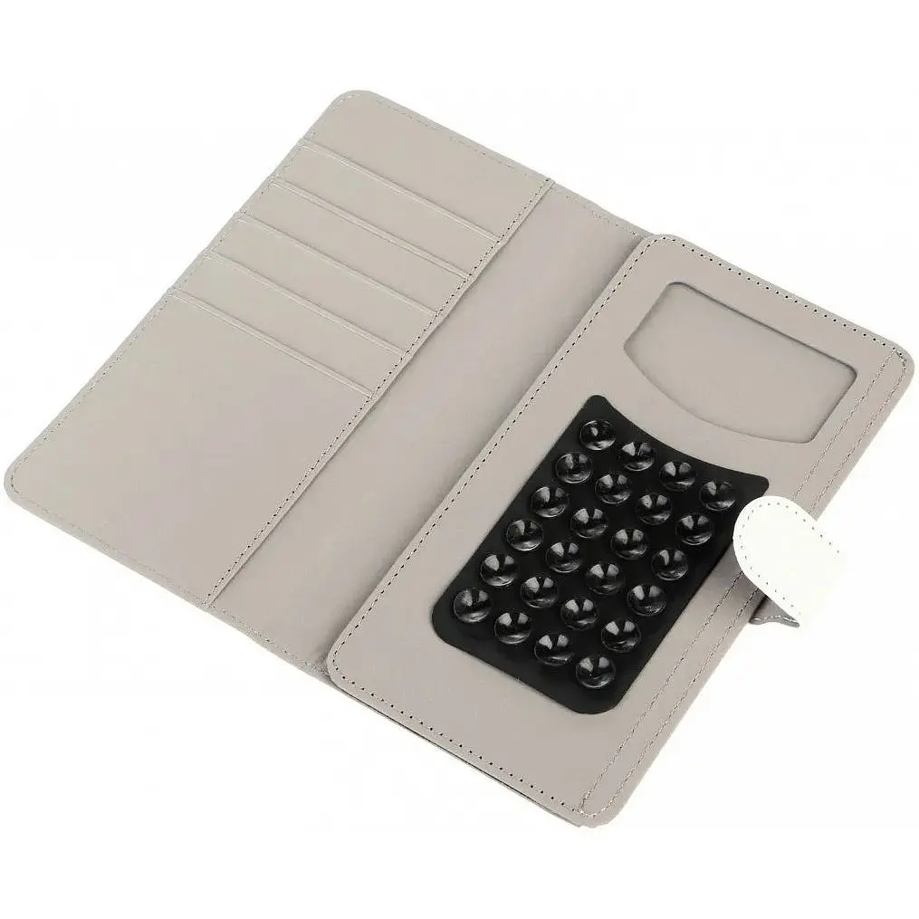 Чохол-книжка Toto Book cover PU Universal 4.7" White - фото 3