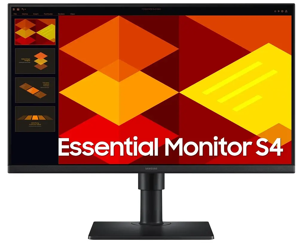 Монiтор Samsung 24" LS24D400G (LS24D400GAIXUA) IPS Black 100Hz - фото 2