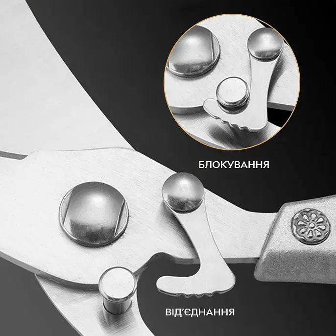 Багатофункціональні кухонні ножиці TOLIMER MC-5199 24.5 см нержавіюча сталь - фото 3