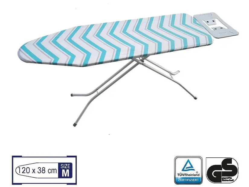 Дошка для прасування Casa Si Superstandard Basic 120x38 White/Green Zigzags (CS95150E166) - фото 3