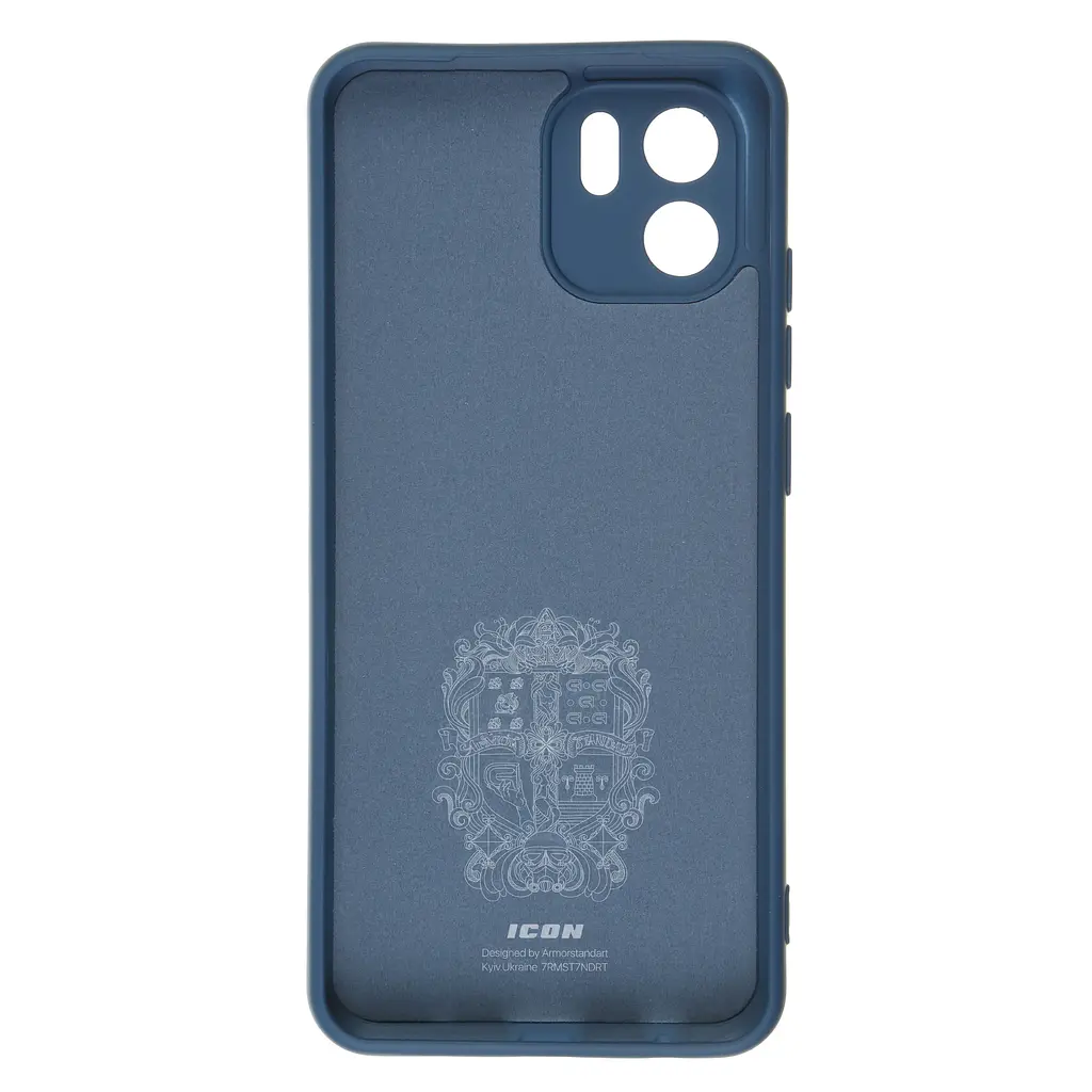 Чехол ArmorStandart ICON для Xiaomi Redmi A2 с защитой камеры, темно-синий (ARM66538) - фото 2