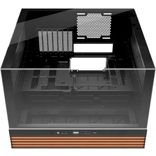 Корпус be quiet! Light Base 600 DX, Black, Midi Tower, без БЖ, ATX, Micro ATX, Mini ITX, 1xType-C / 2xUSB 3.2, макс. CPU - 170 мм / VGA - 400 мм, ARGB-підсвічування, бічна та передня панель із загартованого скла (BGW65) - фото 5