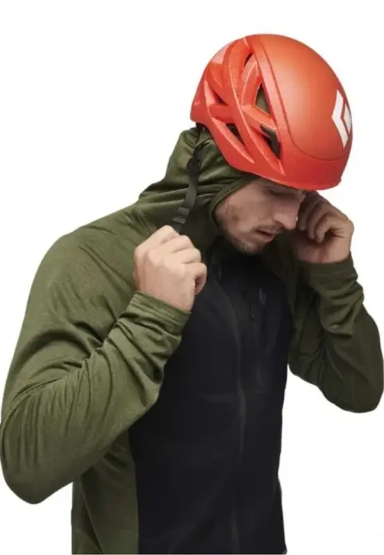 Мужская куртка Black Diamond M Coefficient LT Hybrid Hoody L Черный-Оливковый - фото 4