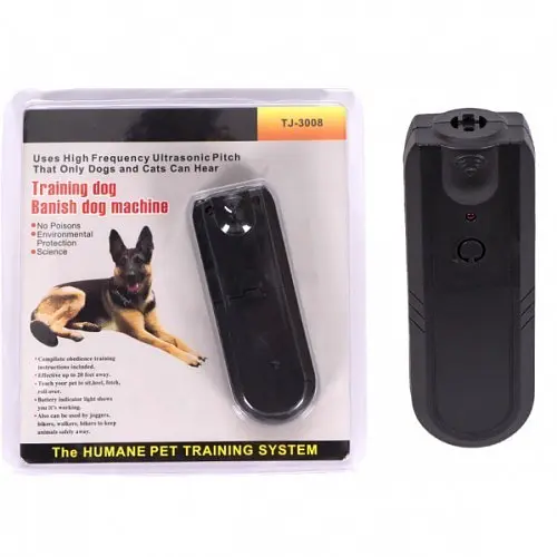 Ультразвуковий відлякувач собак дресирувальник тренер UKC Training Dog TJ-3008