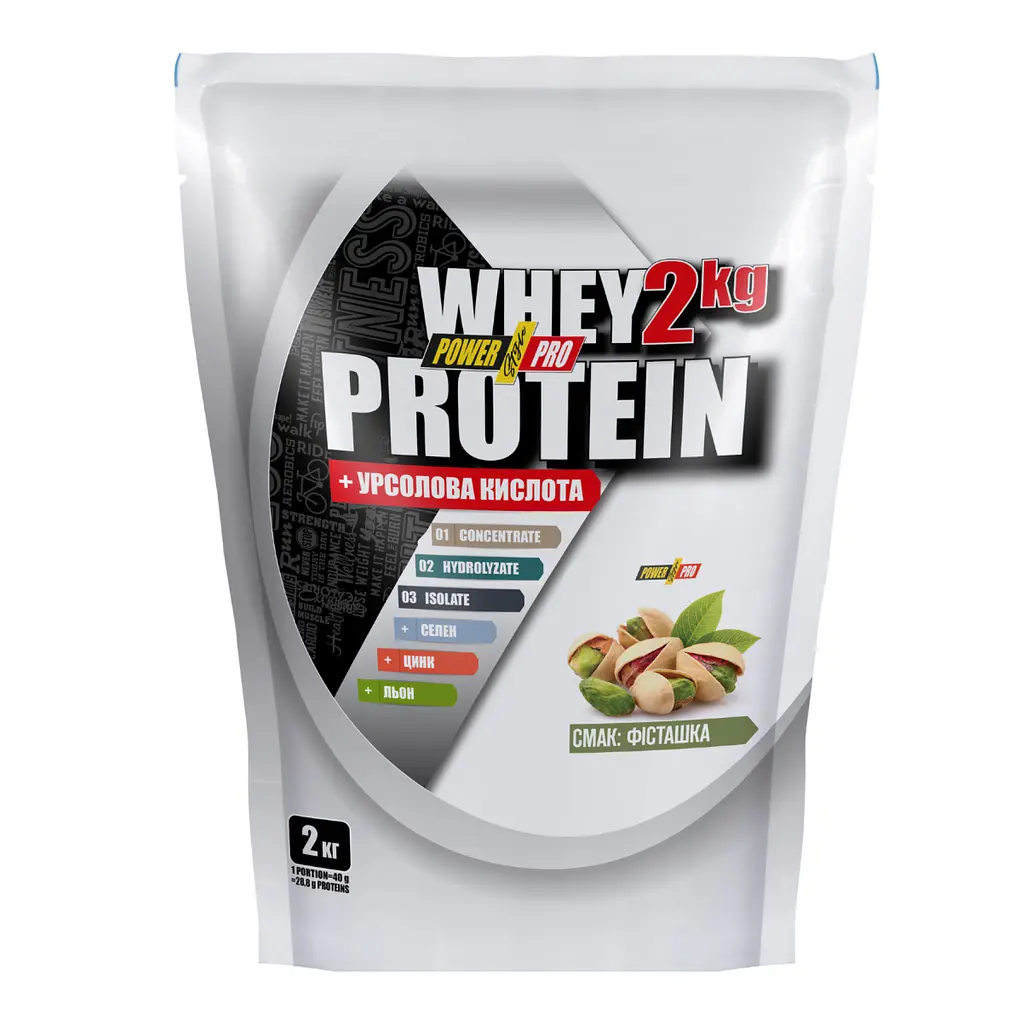 Протеїн, Whey Protein — 2000 г Pistachio