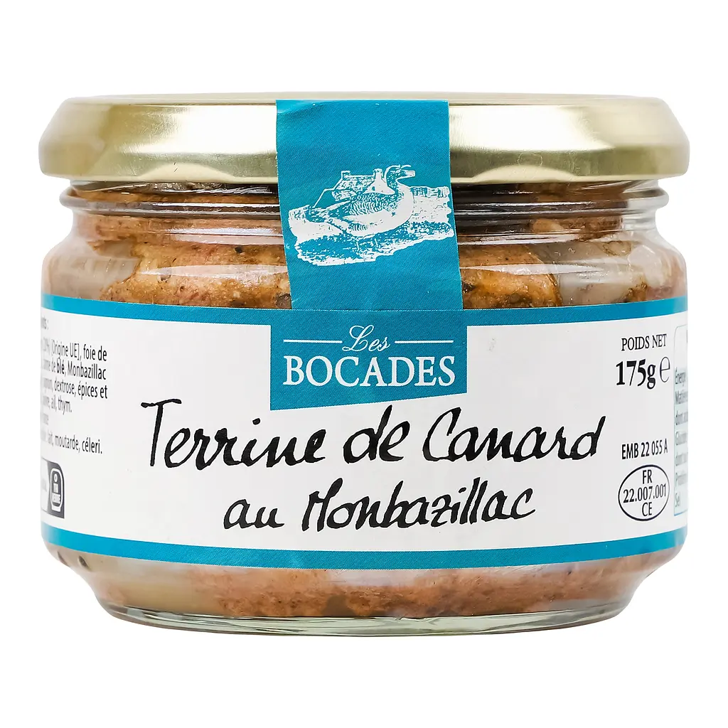 Террін Les Bocades качиний з вином Monbazillac 175 г - фото 2