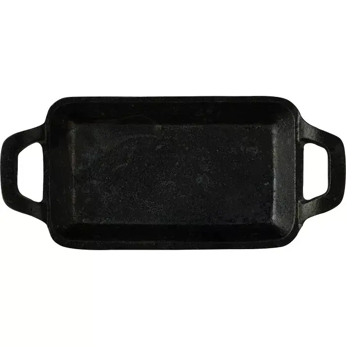 Чавунна мініформа з серверувальною дошкою MasterPro Cook & share 17х10 см прямокутна (BGMP-3807-4) - фото 4