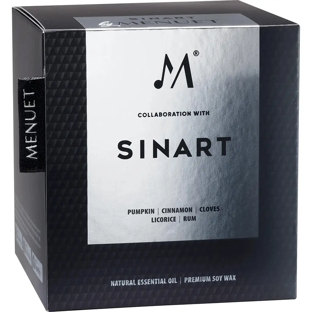 Свечка ароматическая Sinart Collaboration Menuet Pumpkin 200 г - фото 3