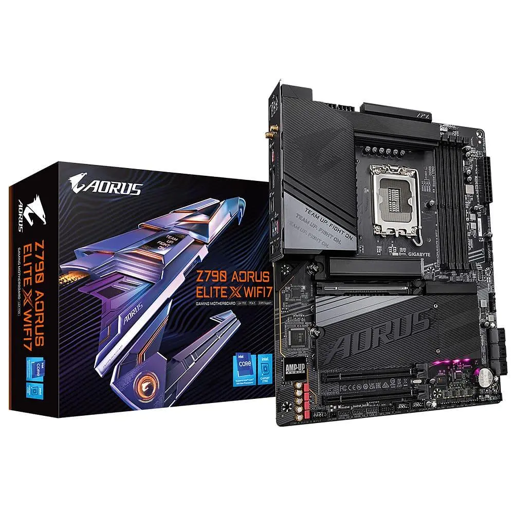 Материнська плата Gigabyte Z790 AORUS ELITE X WIFI7 (Z790 AORUS ELITE X WIFI7) (Socket 1700, Intel Z790, ATX) Б/в - фото 4