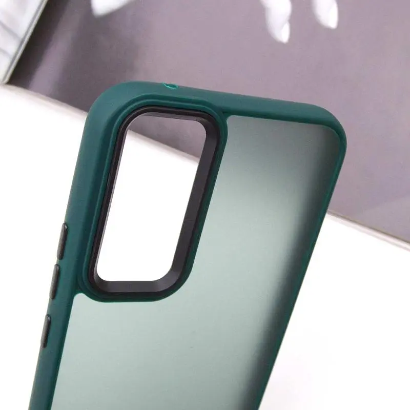 Чохол TPU+PC Lyon Frosted для Samsung Galaxy S25 FE Green - фото 4