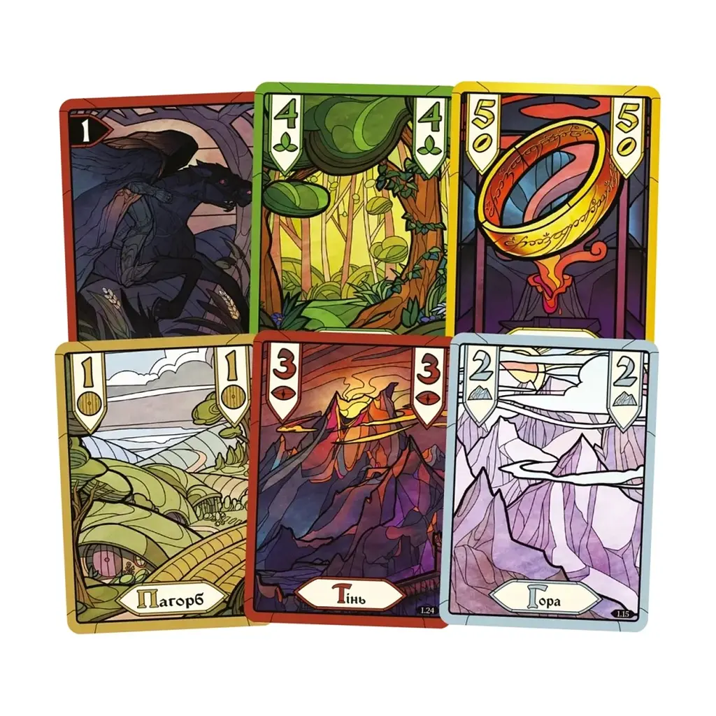 Настільна гра Geekach Games Братство Персня. Карткова гра (The Fellowship of the Ring The Trick Taking Game) (укр.) (GKCH224fs) - фото 4