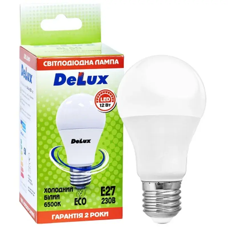 Лампочка Delux BL 60 12 Вт 6500K (90023524) - фото 3