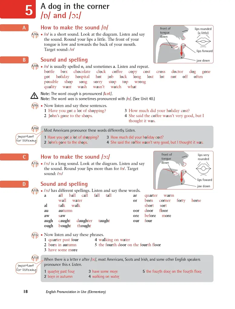 English Pronunciation in Use Elementary with Answers and Downloadable Audio - фото 10