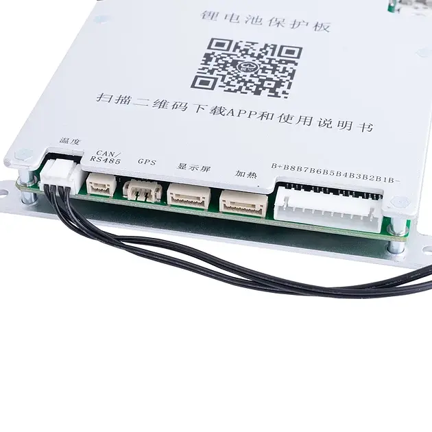 Смарт плата з активним балансиром BMS JiKong JK-B1A8S20P 3S-8S / 12V-24V / 200A Інтелектуальний контролер керування акумулятором LiFePO4, Li-ion, LTO (19796) - фото 4