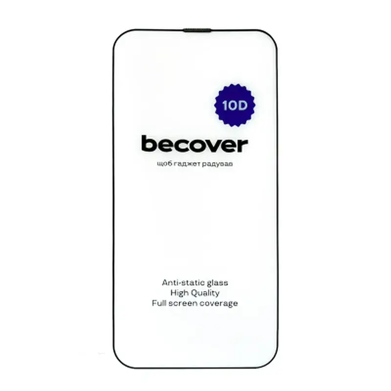 Скло захисне BeCover Apple iPhone 14 Plus 10D Black (711326) - фото 3