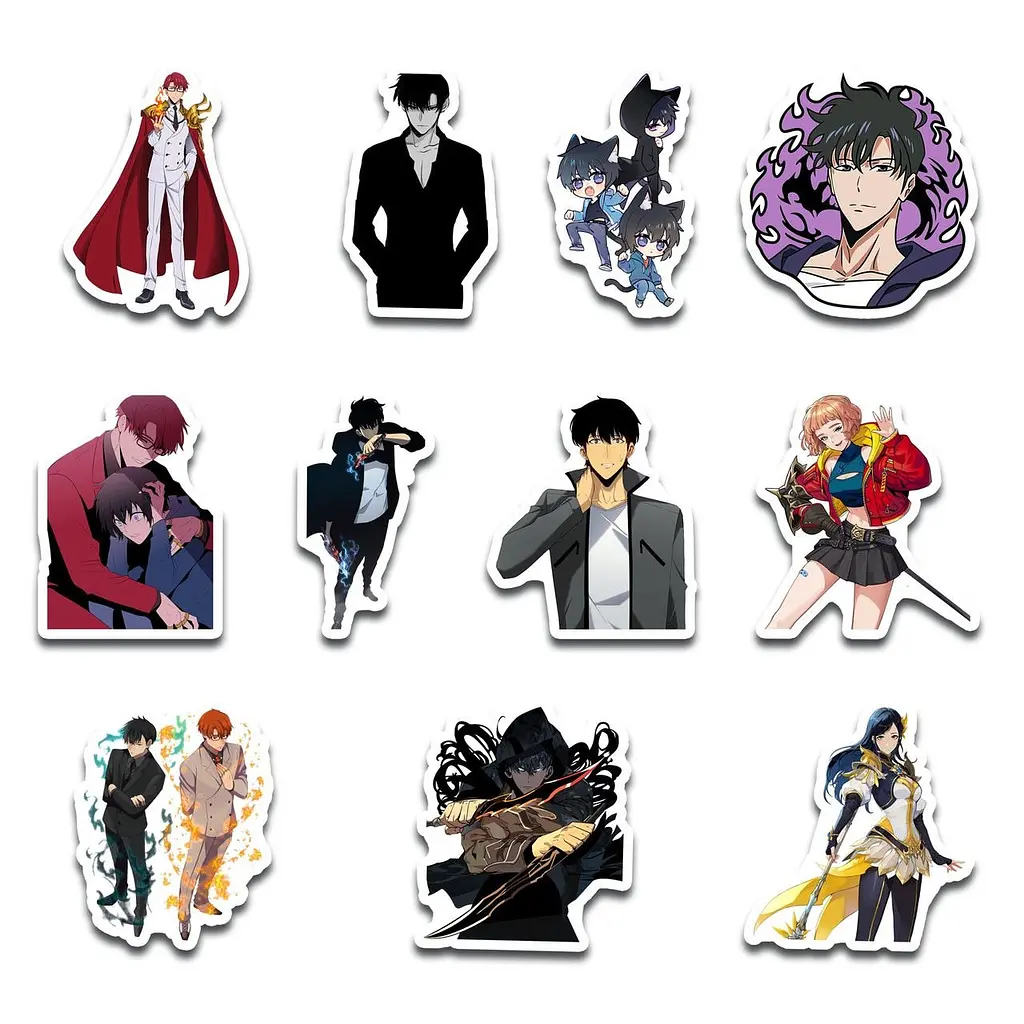 Стікерпак GeekLand Solo leveling 45 штук (SP SL 01) - фото 3