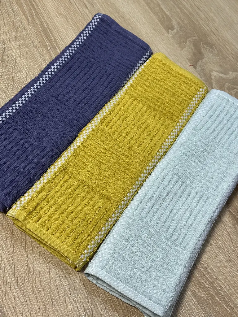 Набір кухонних рушників LeLit Шашечка 50х30 см 3 шт. (le2000000299853) - фото 2