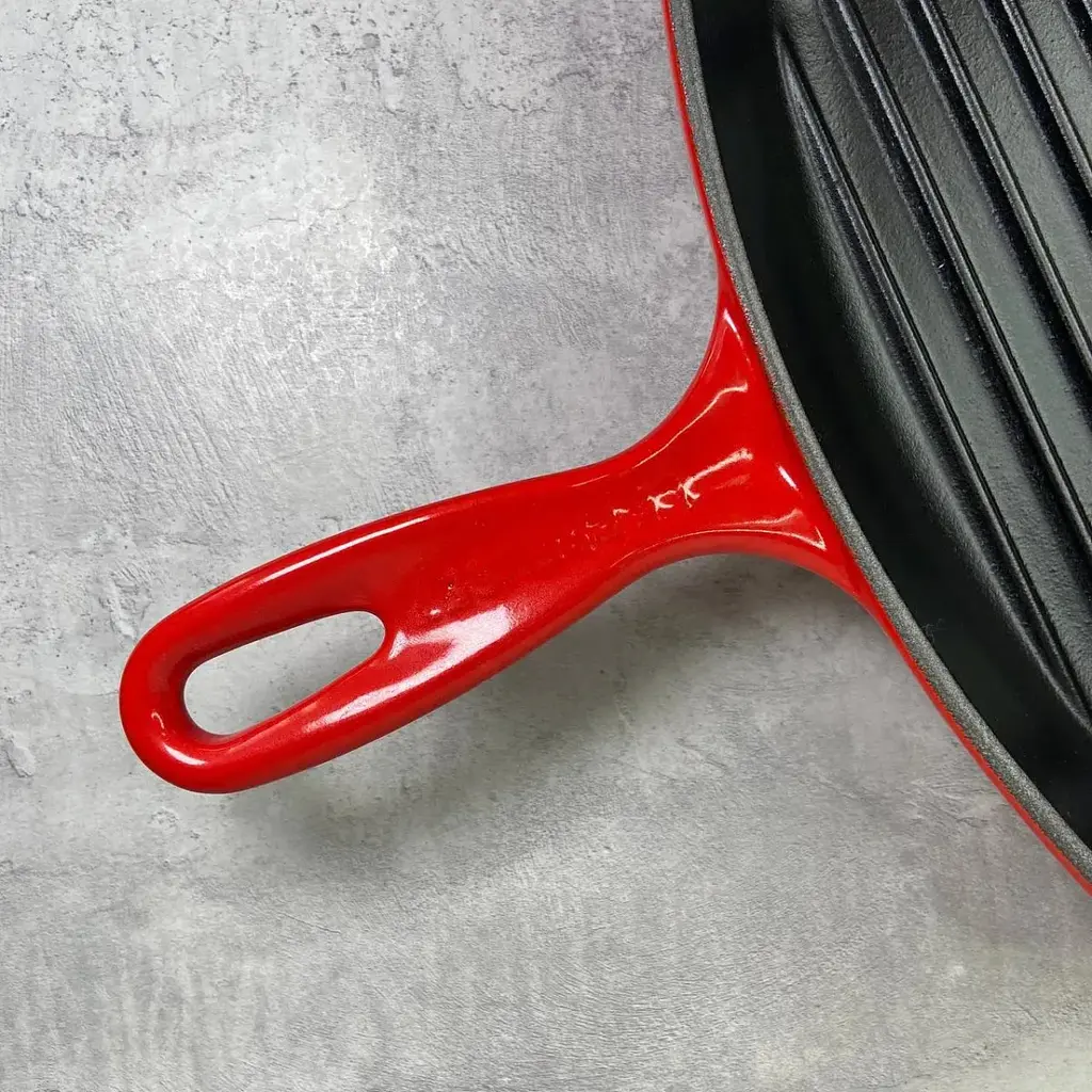 Сковорода-гриль Le Creuset Square Grillet 26 см вишнева 20183260600422 - фото 6