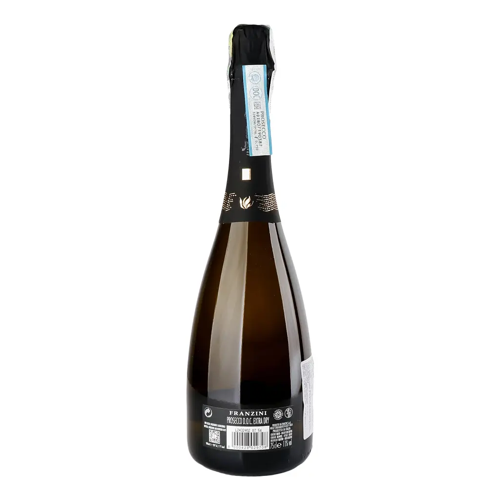 Вино ігристе Franzini Prosecco DOC Extra Dry біле екстра сухе 0.75 л - фото 2