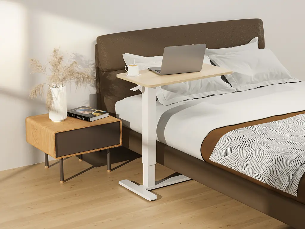 Мобільний робочий столик OfficePro White (ODM366W) - фото 17