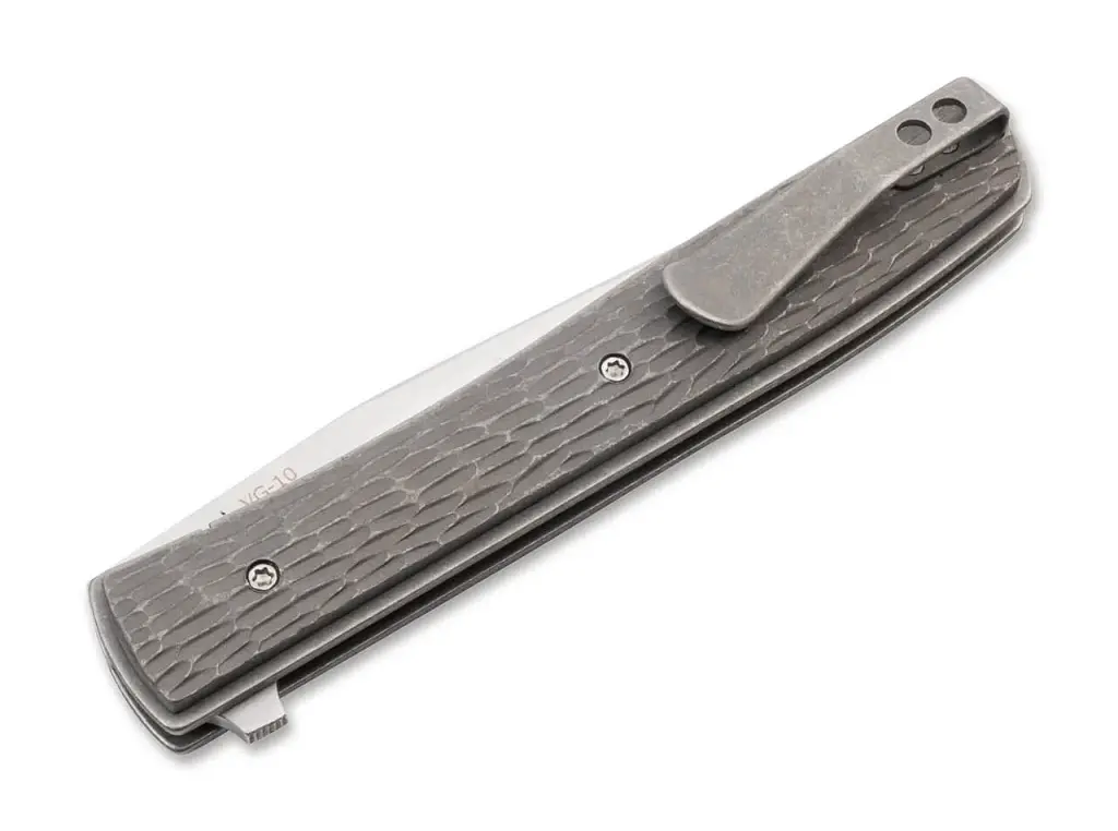 Ніж Boker Plus Urban Trapper, jigged titanium - фото 2