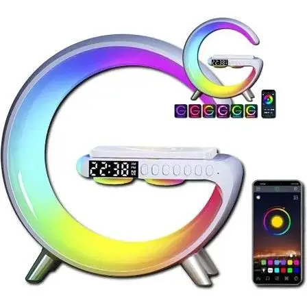 Настільна лампа XPRO з колоною RGB-підсвічуванням Bluetooth L39 (44588-_276) - фото 3