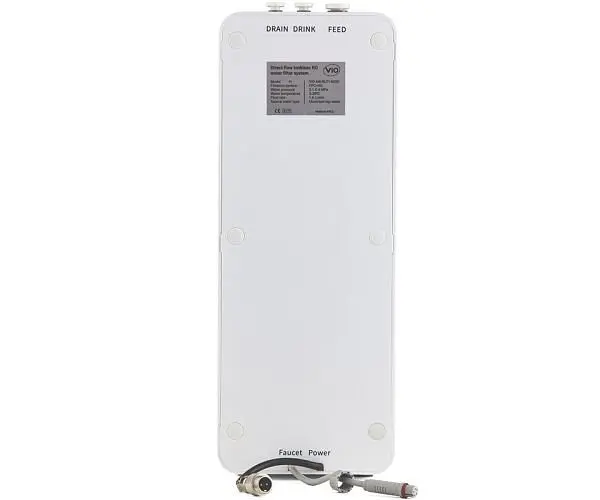Прямоточна система ViO AW-RL01-600G, для очистки води з системою зворотного осмосу, 1,6 л/хв - фото 19