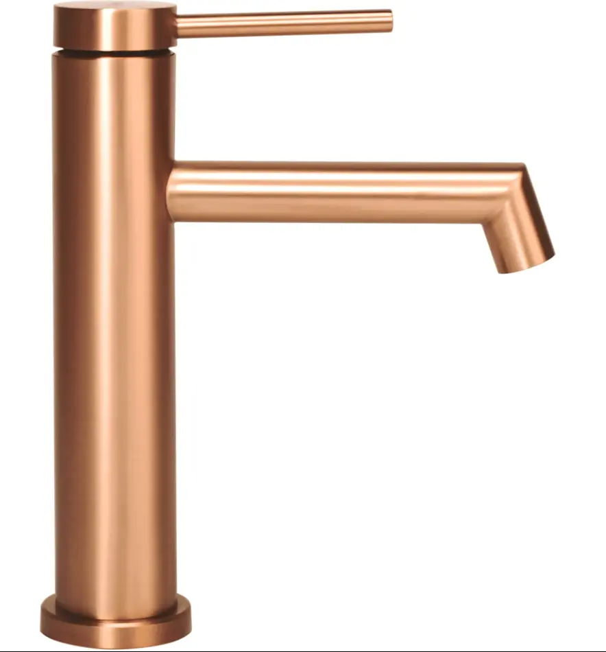 Змішувач для умивальника Rea Foss низький brushed copper REA-B2085 - фото 3