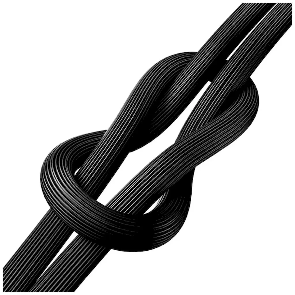 Кабель Usams US-SJ689 USB-A to Lightning 2.4A 1м Black SJ689USB01 (6958444909240) - фото 3