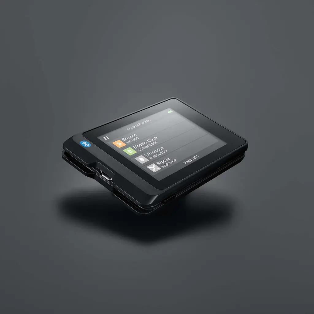 Апаратний криптогаманець SecuX W20 з сенсорним екраном і Bluetooth Black - фото 10