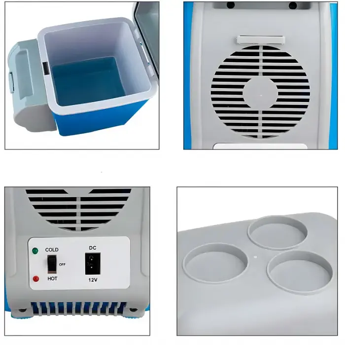 Портативний автохолодильник від прикурювача 12V Portable Fridge Freezer на 7.5 л - фото 3